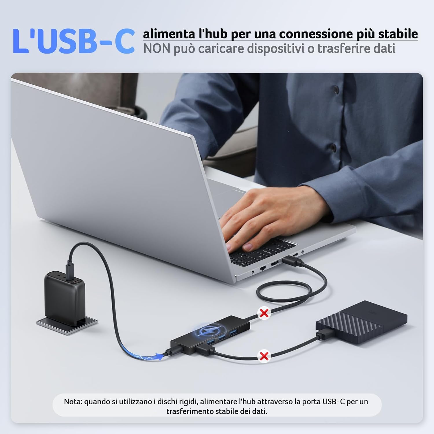 Acer Hub USB 3.0 con 5 Porte, 5Gbps - immagine 4