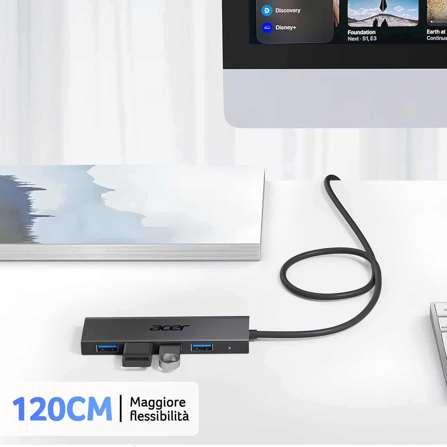 Acer Hub USB 3.0 con 5 Porte, 5Gbps - immagine 5