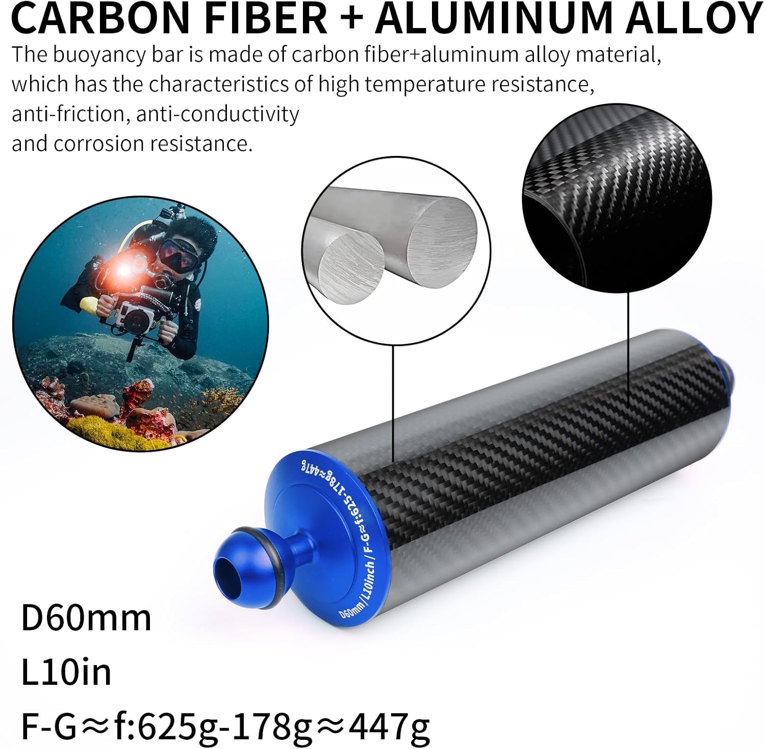 Letonpower Braccio Galleggiante Subacqueo 10" (2 pz) - immagine 3