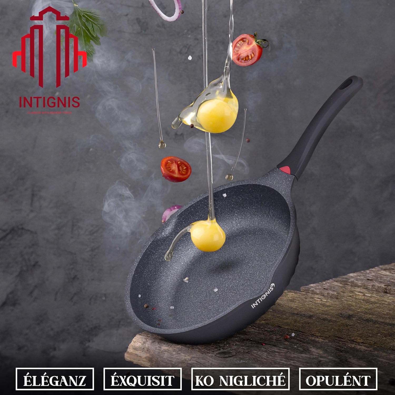 Intignis Set di Padelle Extra Profonde con Coperchio - immagine 2