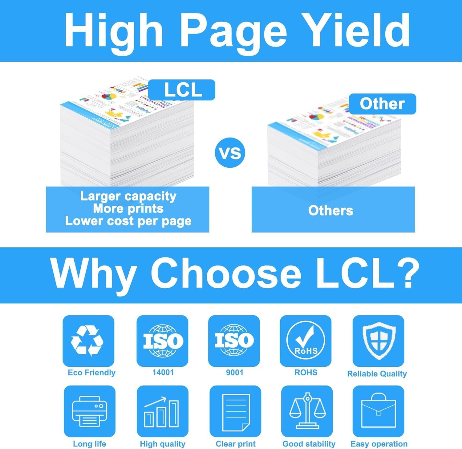 Lcl Cartucce d'inchiostro Compatibili CLI-65 (8-PACK) - immagine 5