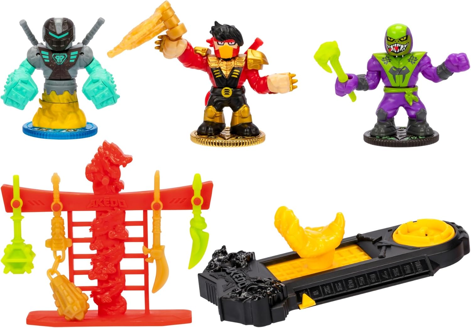 MOOSE TOYS AKEDO Starter Pack Ninja Fury - immagine 1