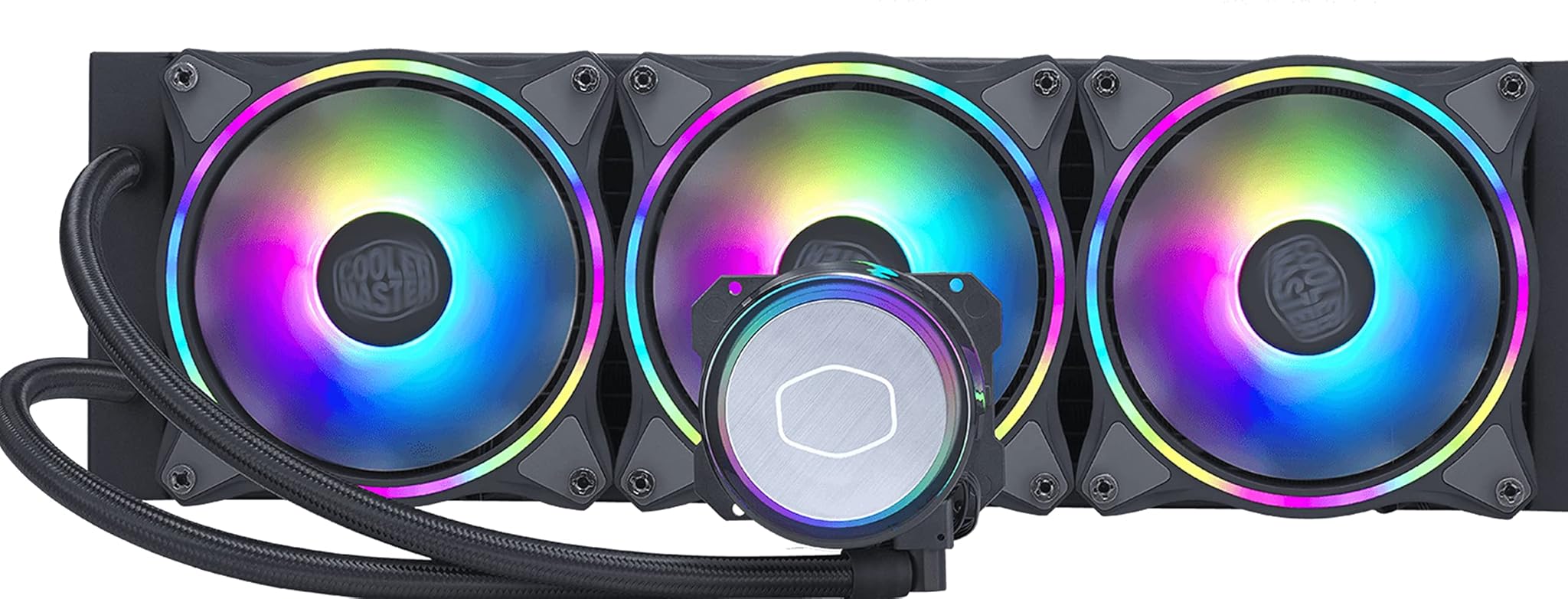 Cooler Master MasterLiquid ML360 Illusion - Dissipatore CPU AIO, Nero