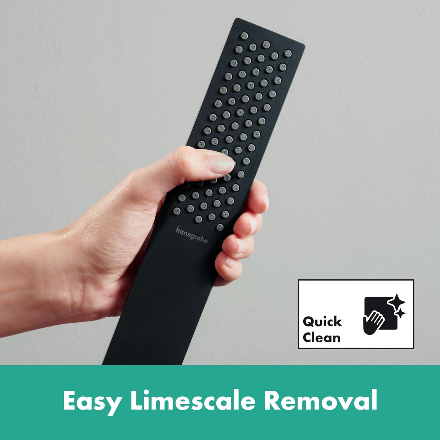 Hansgrohe Pulsify E - Doccia a Mano EcoSmart+, Nero Opaco - immagine 3