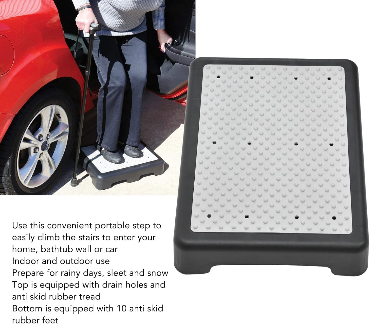 Sgabello di Sicurezza Antiscivolo per Anziani - immagine 5