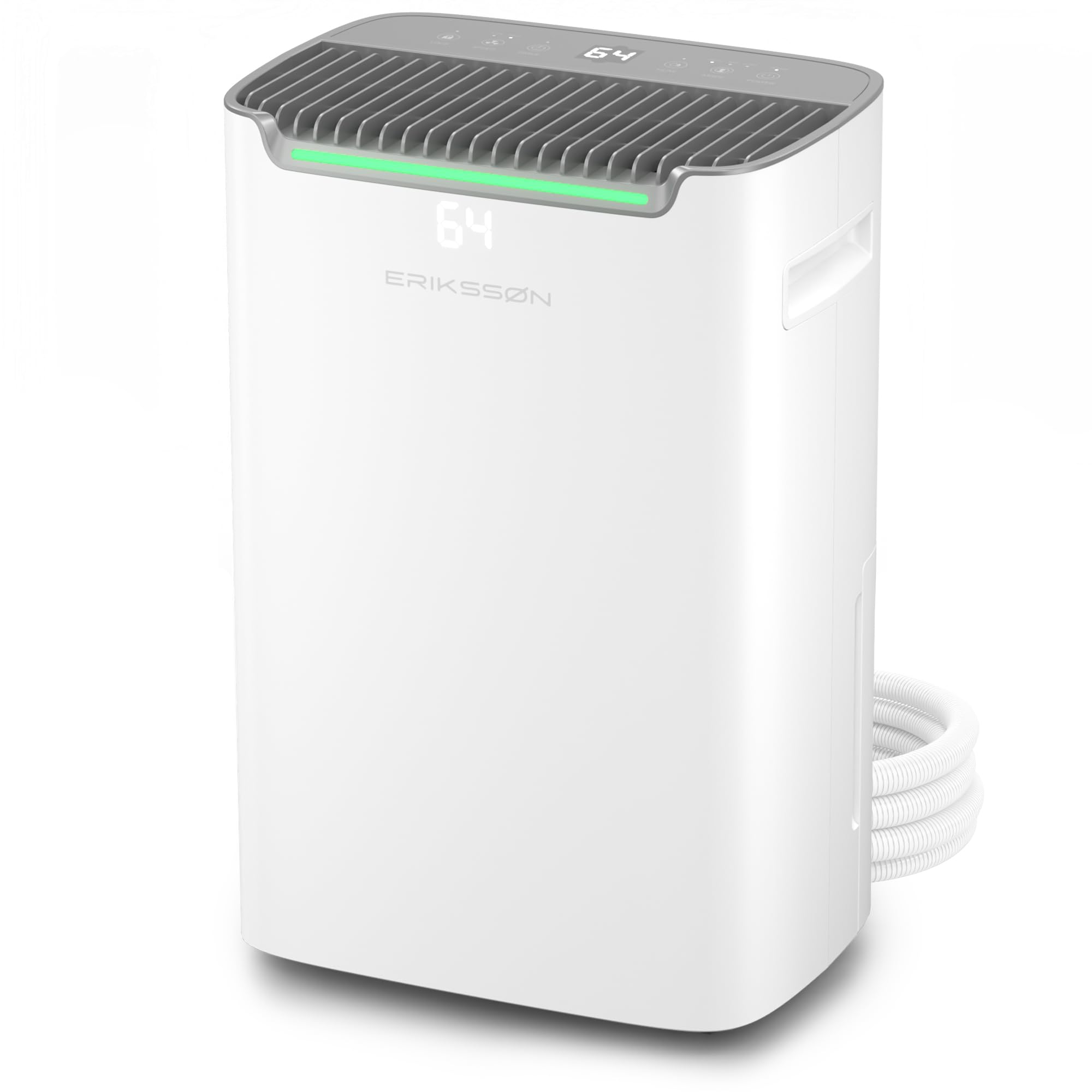 Erikssøn Deumidificatore Dry Pro Plus 20 litri/giorno, Bianco