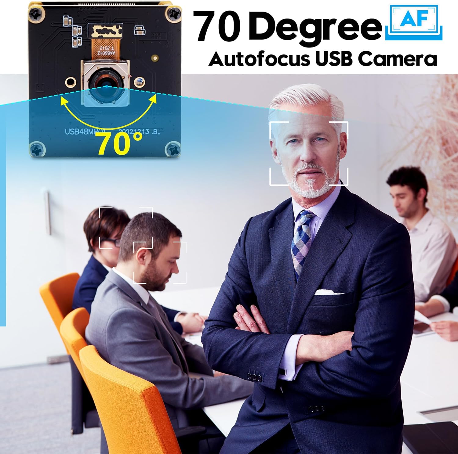 Elp Modulo Fotocamera USB 48 MP Messa a Fuoco Automatica - immagine 2