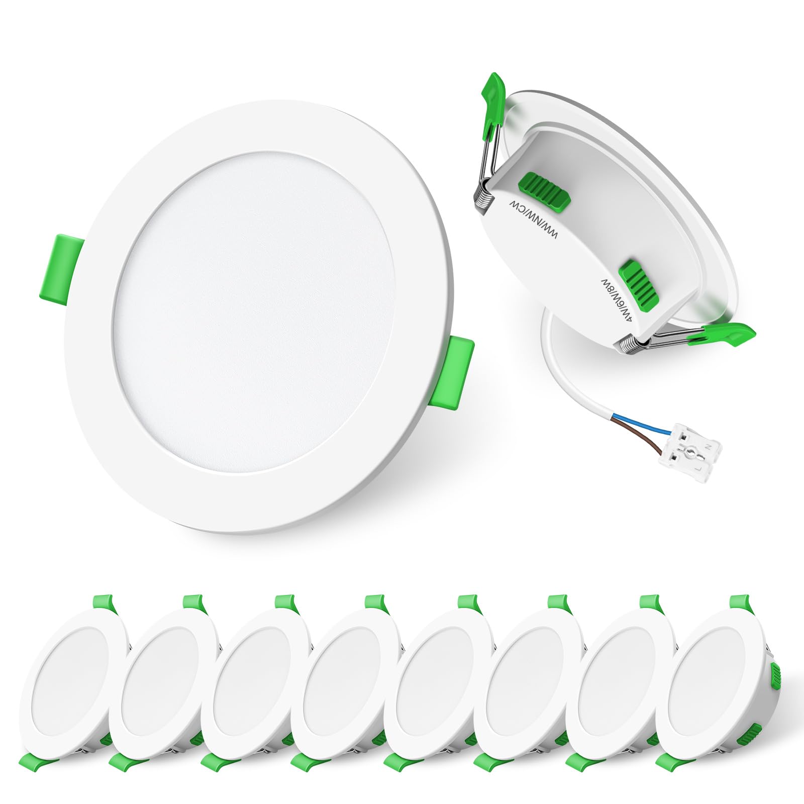 Alusso Lighting Faretto LED Incasso Dimmerabile 10pz