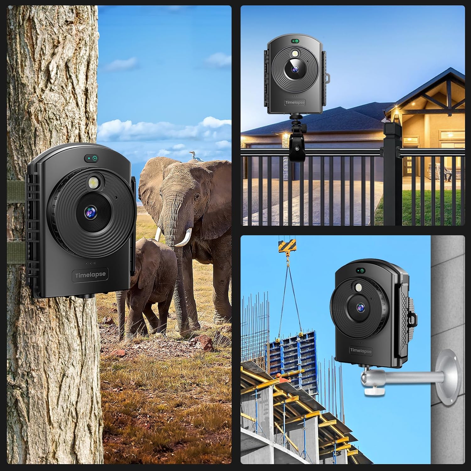 Fotocamera Time Lapse 1080P con IR e LED - immagine 7