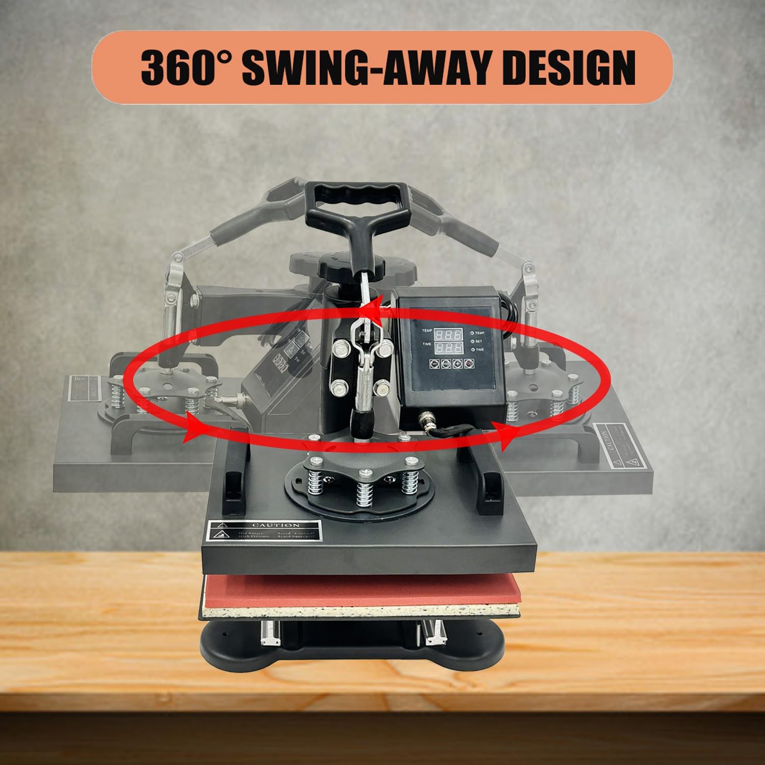 Pressa a Caldo Multifunzionale 25x30 cm - immagine 2