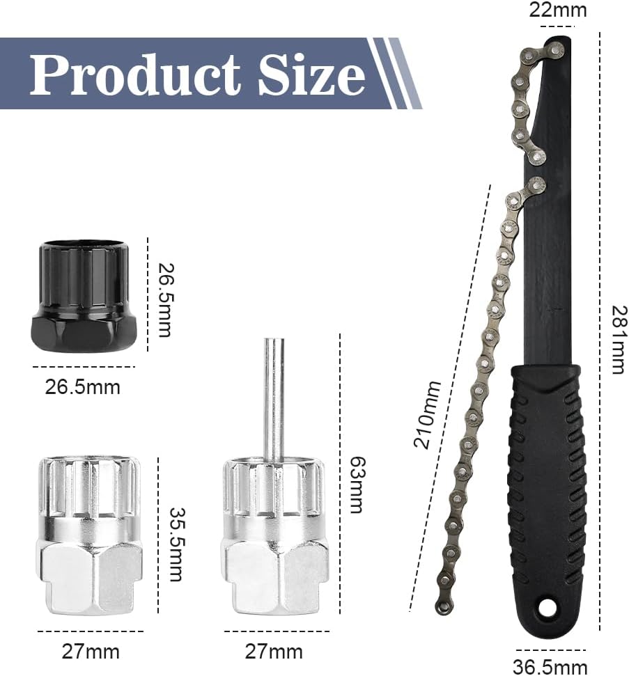 HEKOBAG Attrezzo per Smontare Pacco Pignoni 4 Pezzi - immagine 5