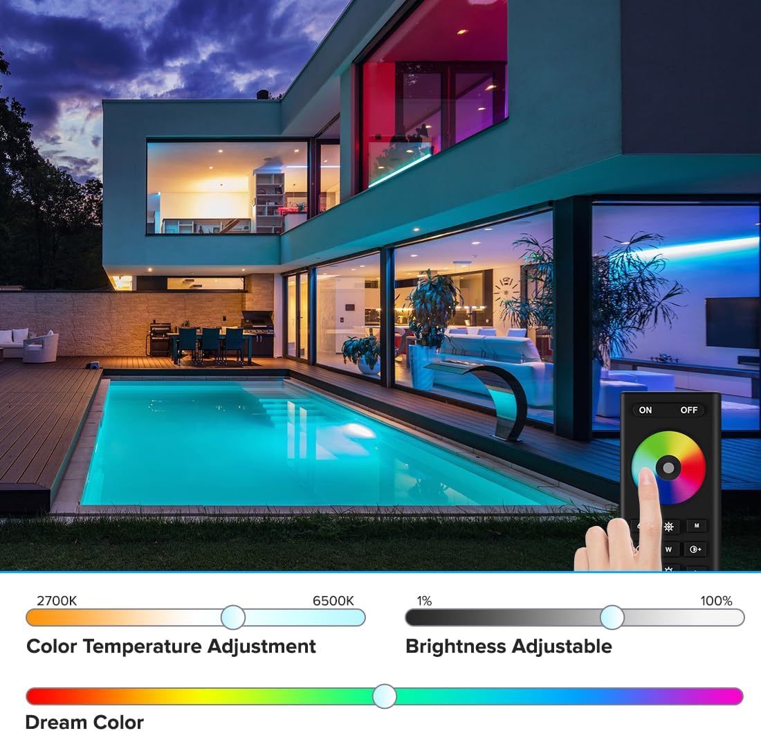 Btf-lighting Kit Controllo RF 4-Zone per Strisce LED - immagine 4