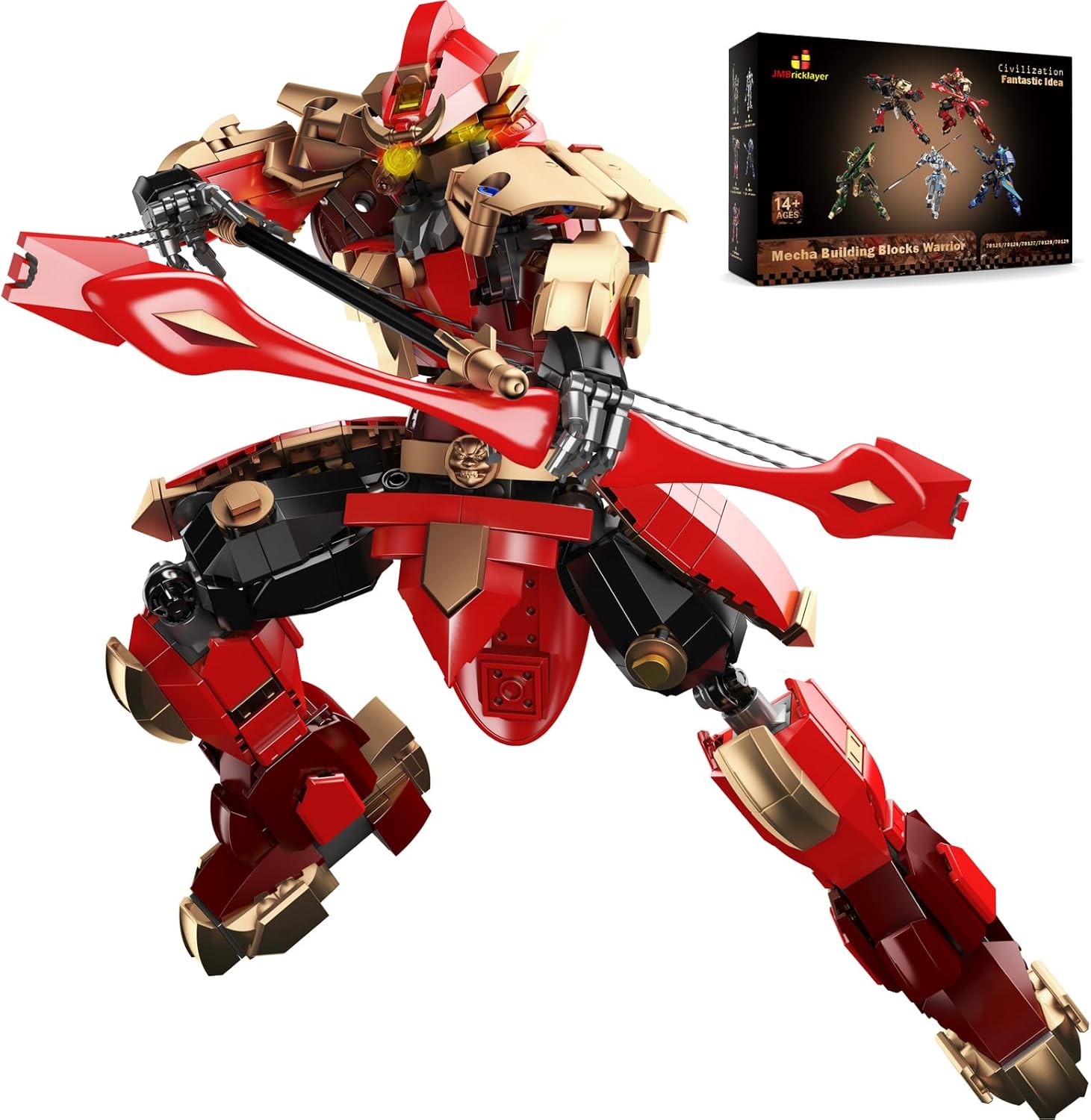 JMBricklayer Mech Robot Building Toys 70129 (756 pezzi) - immagine 1