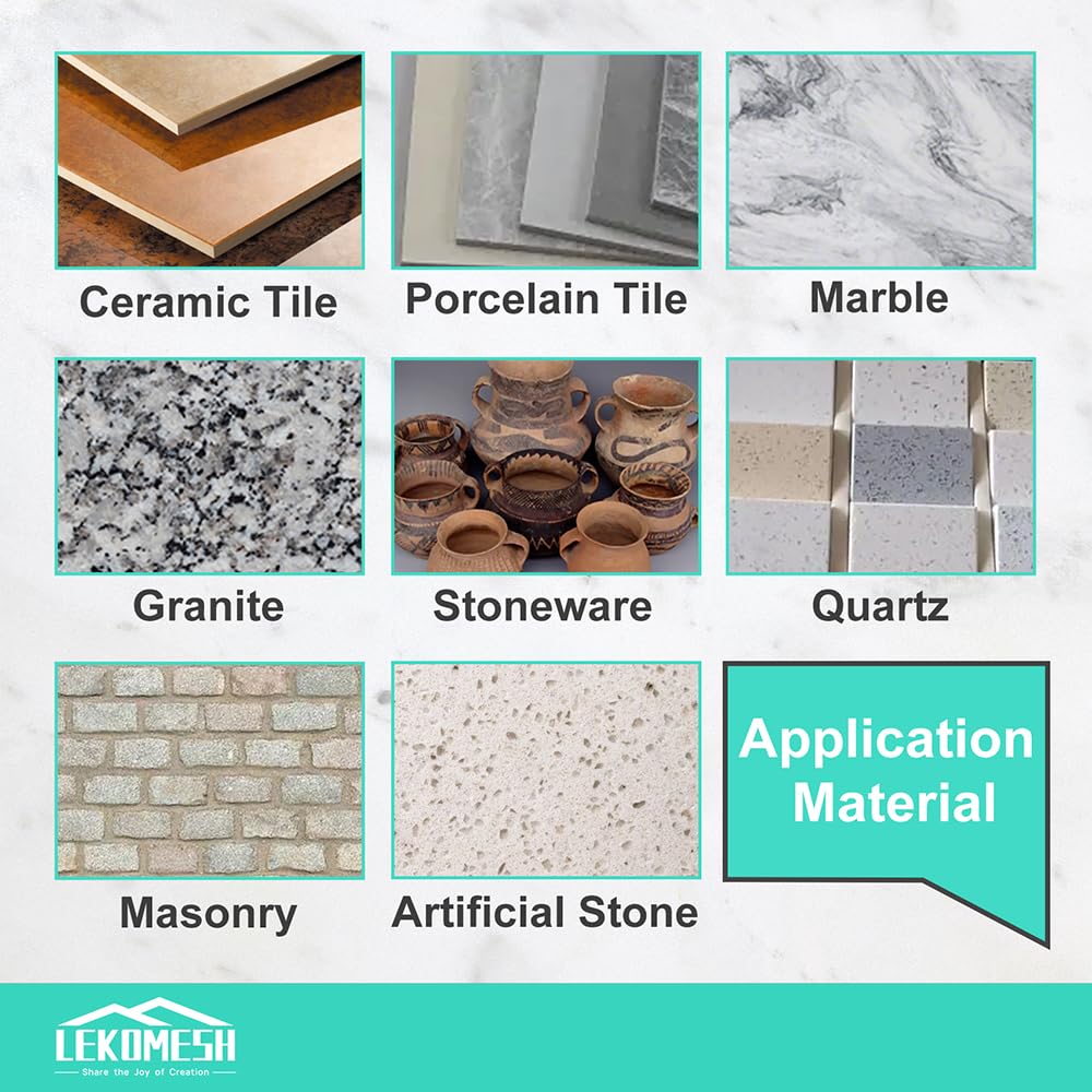 Lekomesh Punta per Trapano Diamantata M14 - 10 Pezzi - immagine 4