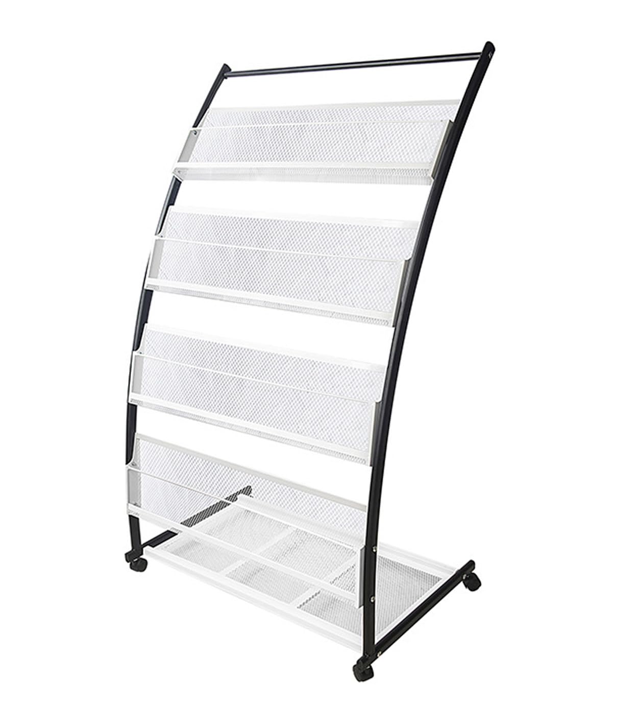 Tuka-i-akut Portariviste 4 Ripiani con Ruote