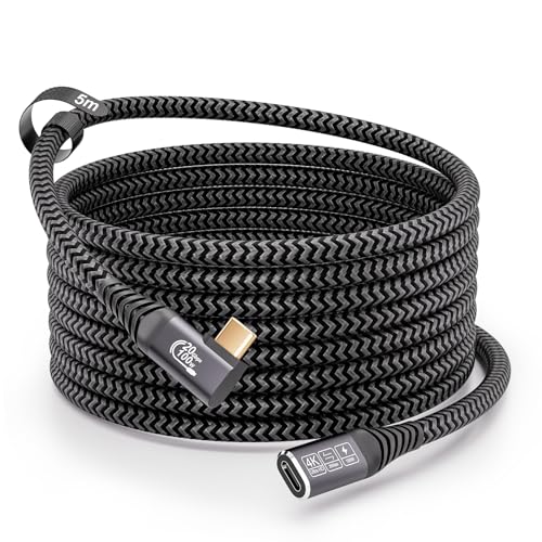 Cakoble Cavo Prolunga USB-C 3.2 5 Metri 4K@60Hz