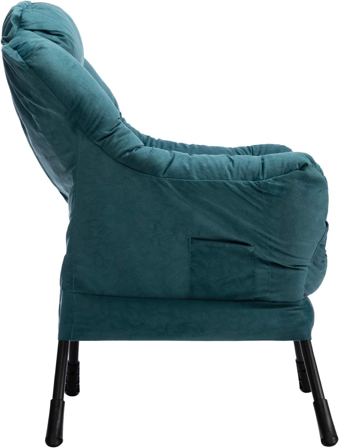 Hollyhome Poltrona Relax con Braccioli, Blu Verde - immagine 7