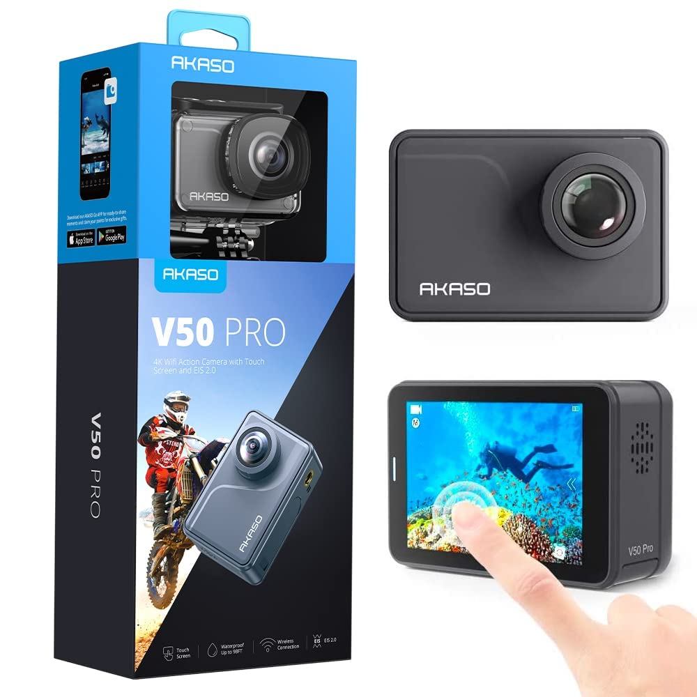 Akaso V50 PRO Action Cam 4K 20MP WiFi