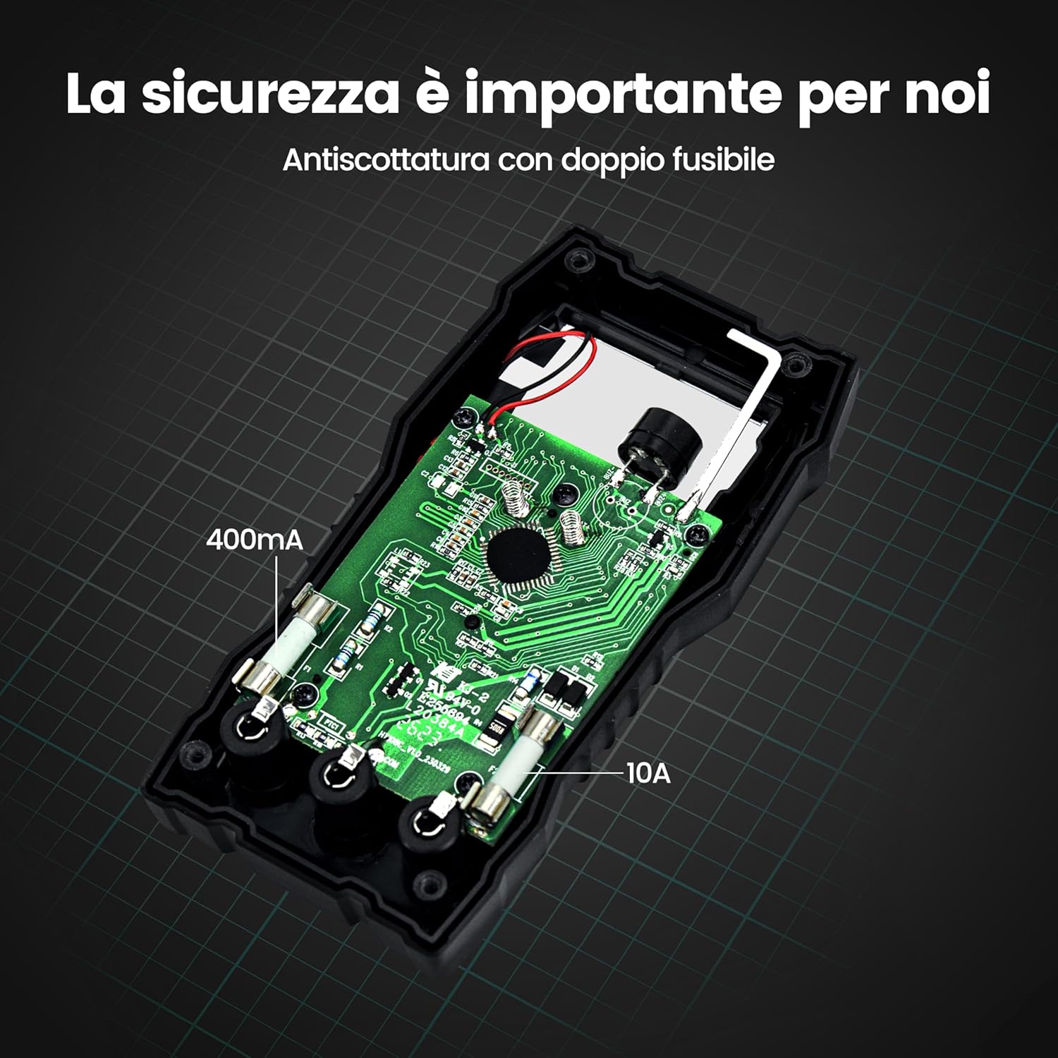 Kaiweets KM100s Multimetro Digitale 4000 Conteggi - immagine 6