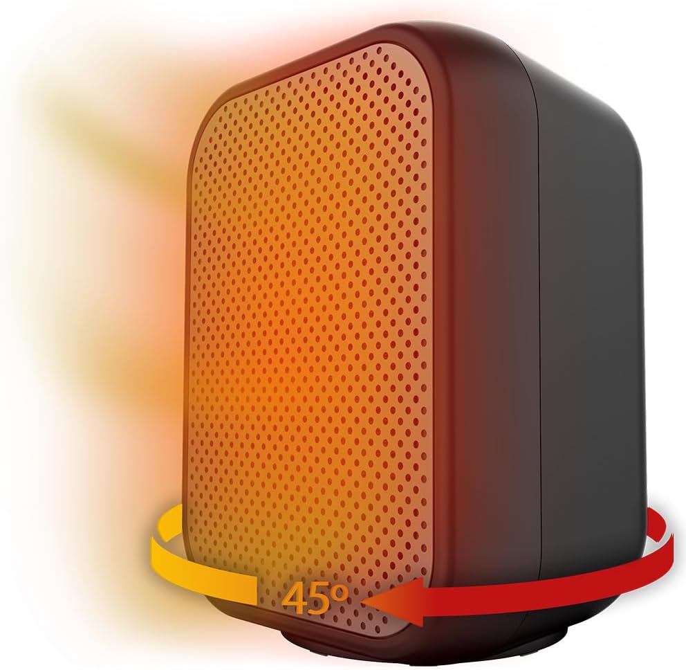 Cecotec ReadyWarm 1500 Max Ceramic Rotate - Riscaldatore da Tavolo - immagine 1