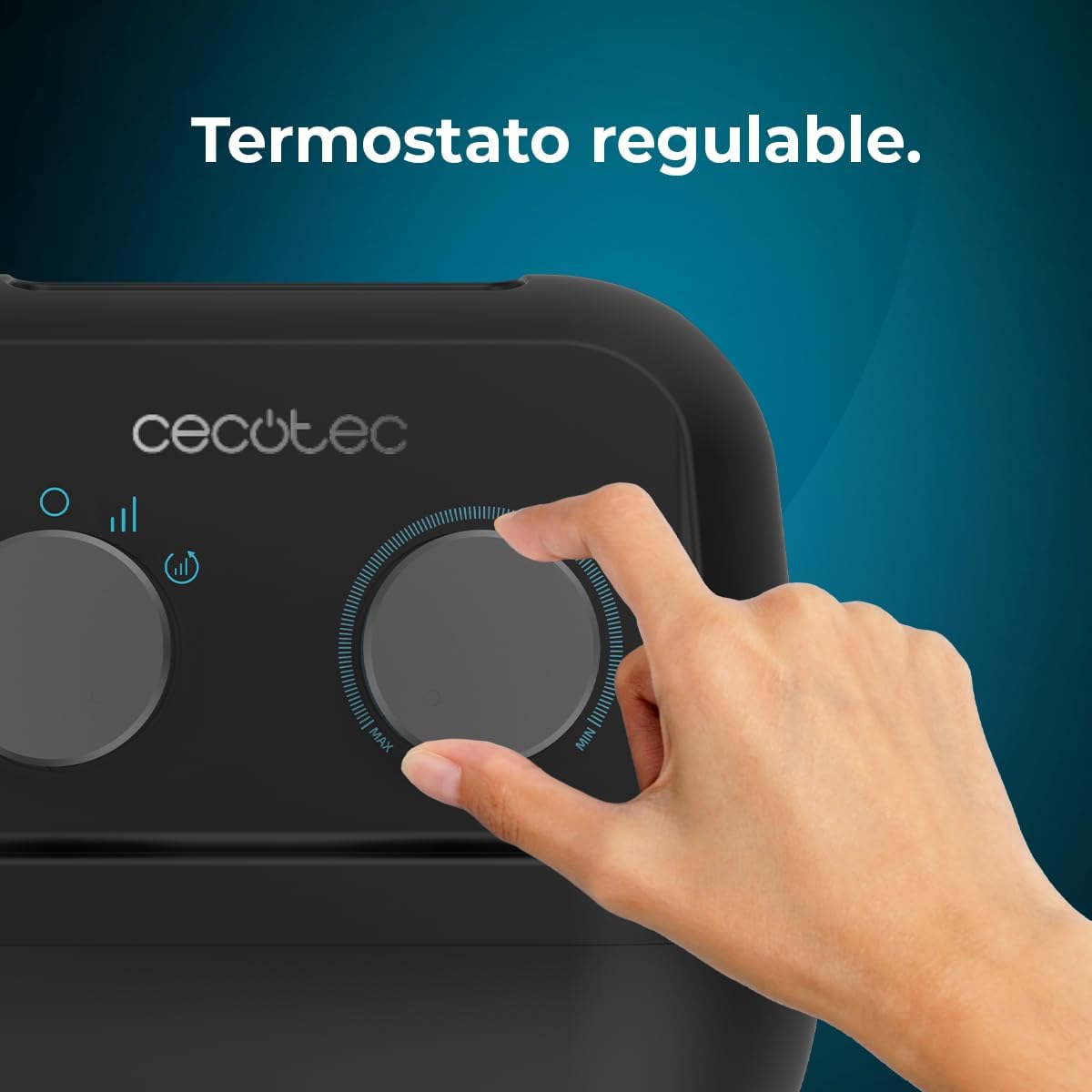 Cecotec ReadyWarm 1500 Max Ceramic Rotate - Riscaldatore da Tavolo - immagine 8