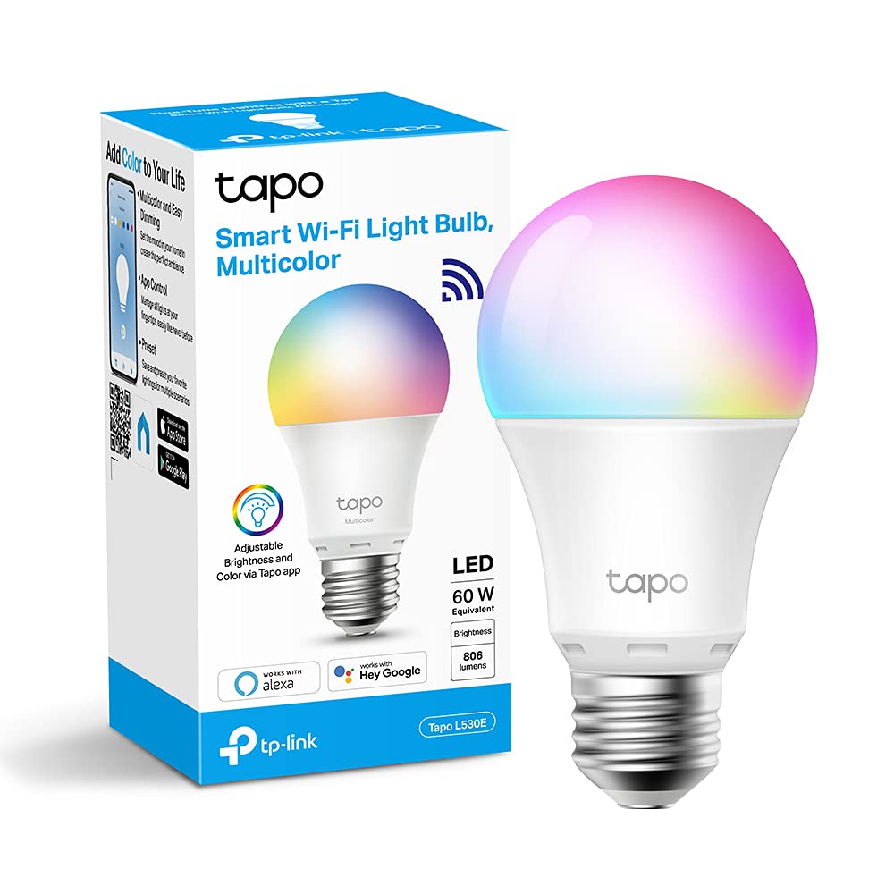 Tapo L530E Lampadina WiFi Smart LED Multicolore E27