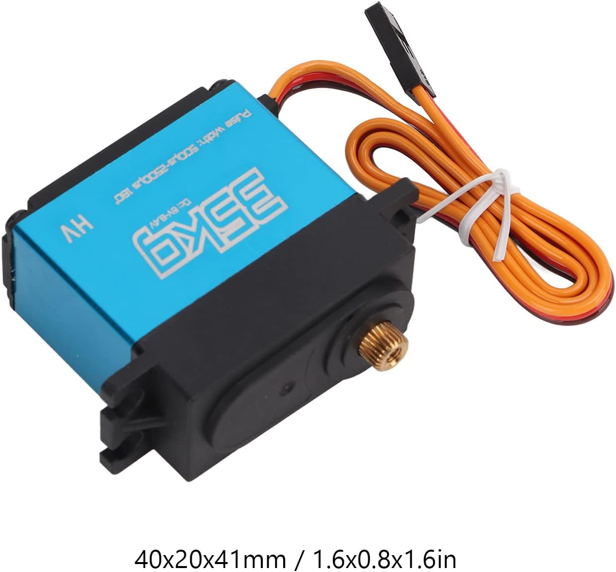 Alomejor 2pcs RC Car Digital Servo Impermeabile 35KG - immagine 2