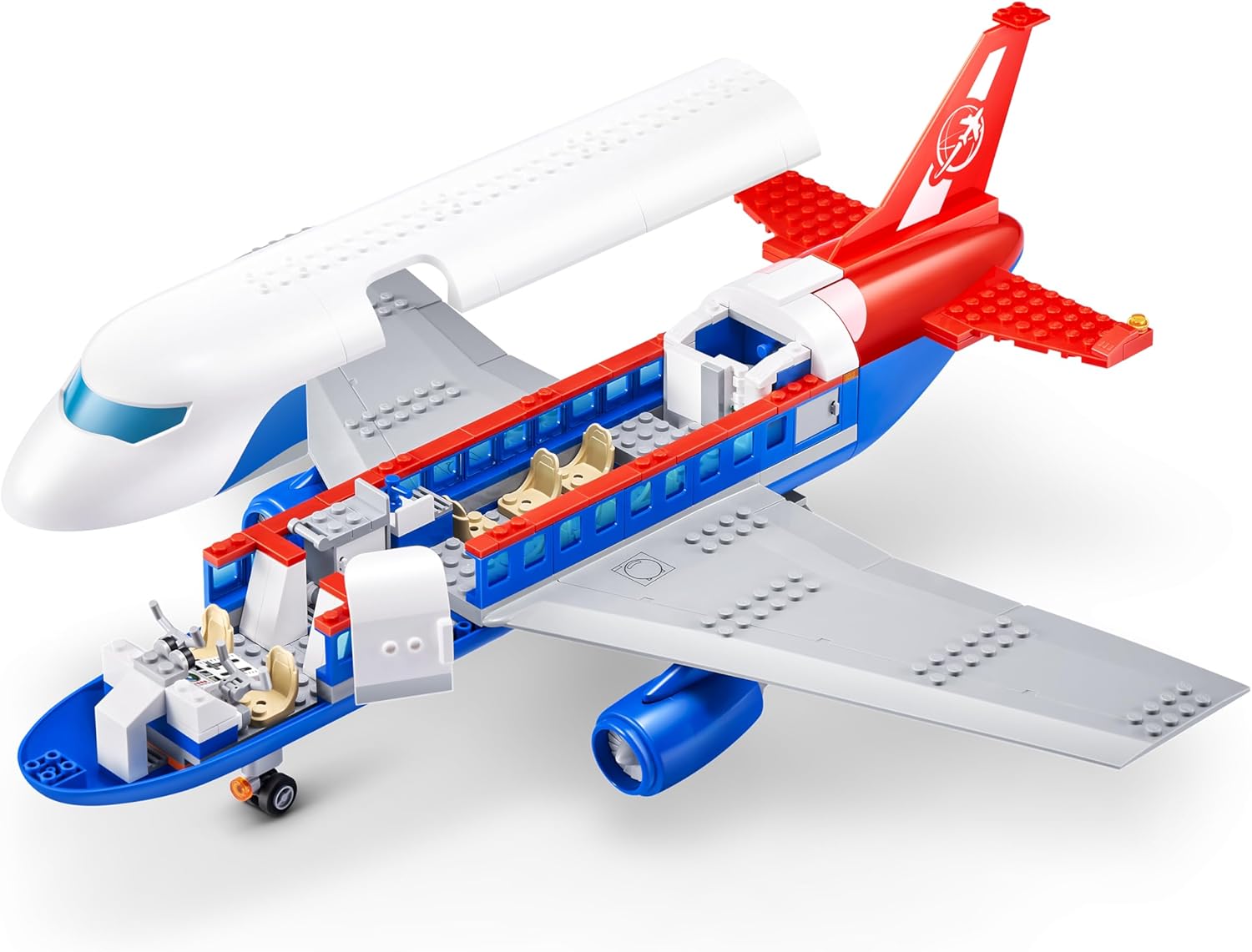 MAX Adventure Set da Gioco Aeroporto 793 pezzi - immagine 3