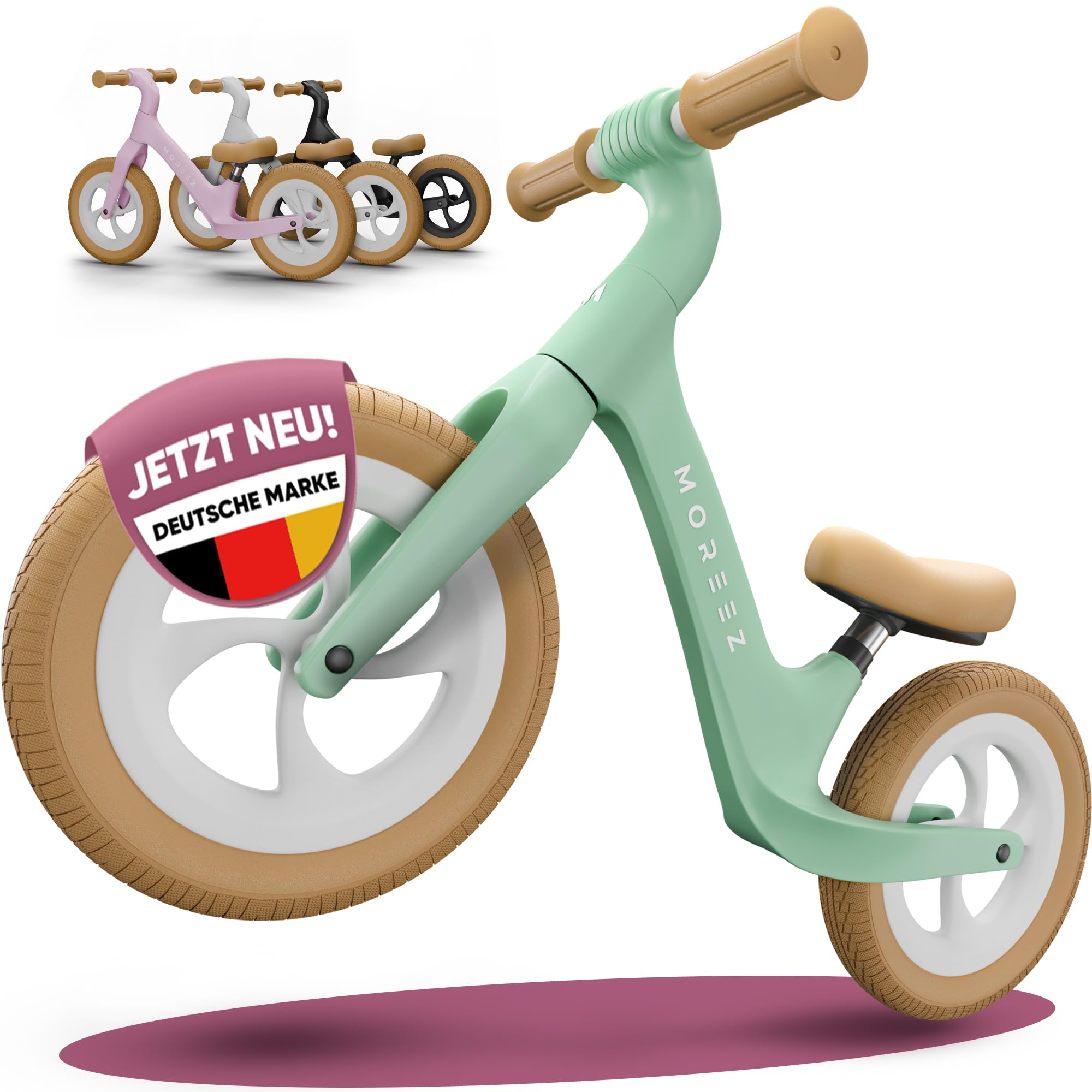 Moreez® Bicicletta Ultraleggera per Bambini 2-5 Anni