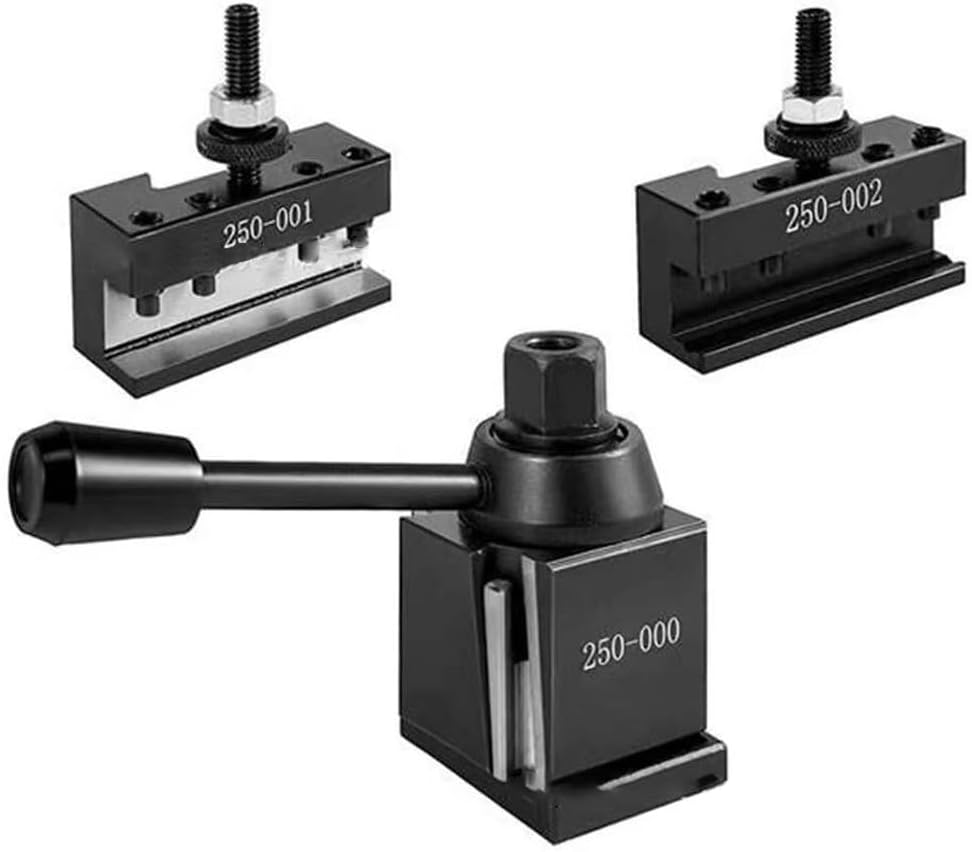 Kit 3PCS Cambio Rapido Cuneo Tipo Tool Post - immagine 1