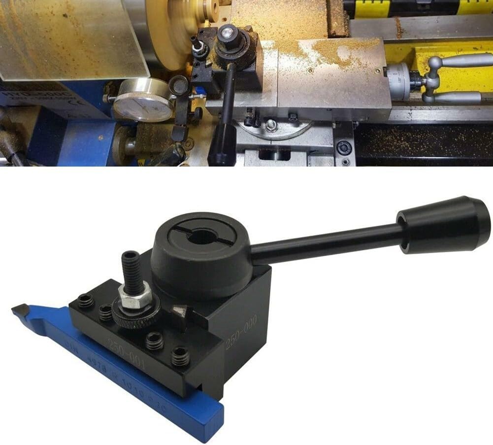 Kit 3PCS Cambio Rapido Cuneo Tipo Tool Post - immagine 4