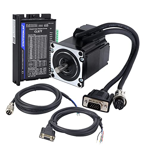 Stepperonline Kit Motore Passo-Passo Closed Loop Nema 23 1.2Nm
