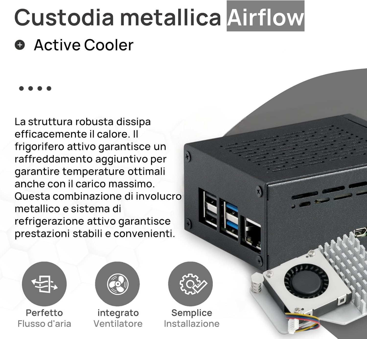 Raspberry Pi 5 8GB PCIe M.2 NVMe - Set - immagine 6