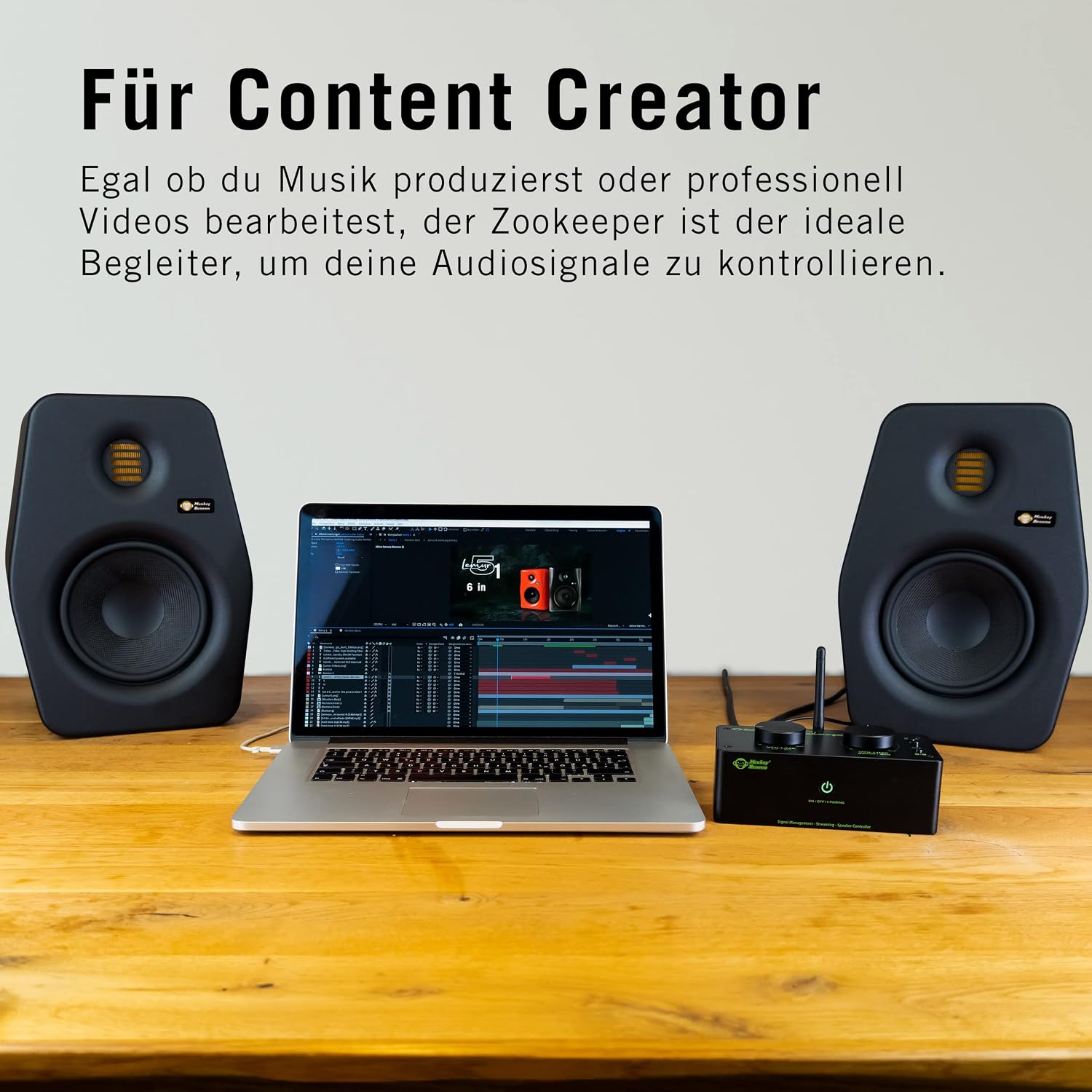Monkey Banana Zookeeper - Monitor Controller | Velz