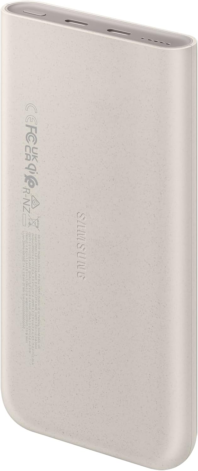 Samsung Caricabatterie Portatile Wireless 10.000 mAh, Beige - immagine 4