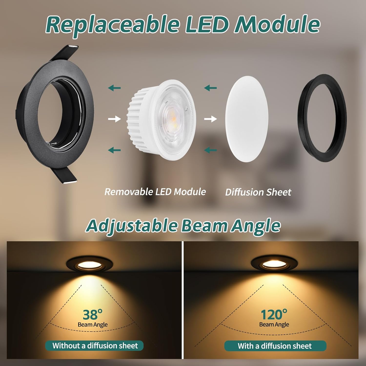 Kyotech Faretti LED Incasso Dimmerabile 5W 550LM - immagine 3