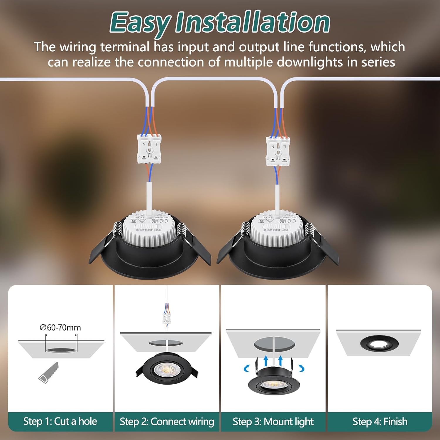 Kyotech Faretti LED Incasso Dimmerabile 5W 550LM - immagine 8