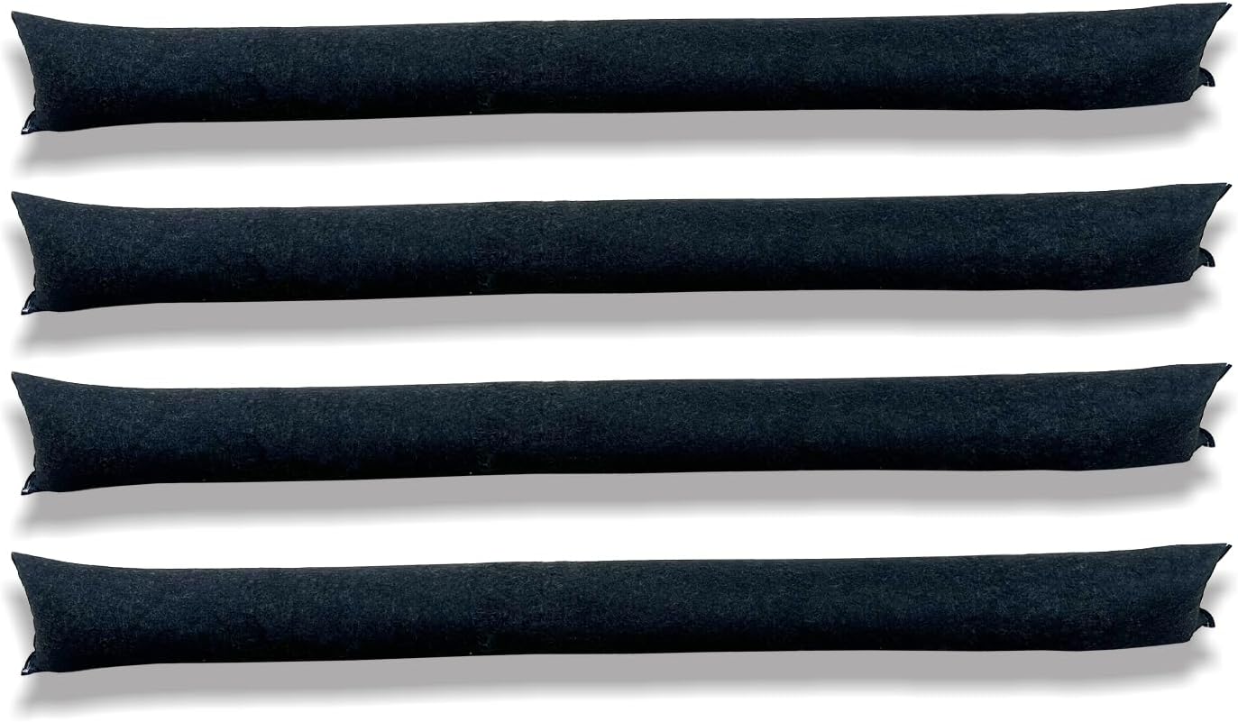 Set 4 Barriere Anti-Inondazione Attivate dall'Acqua 150cm