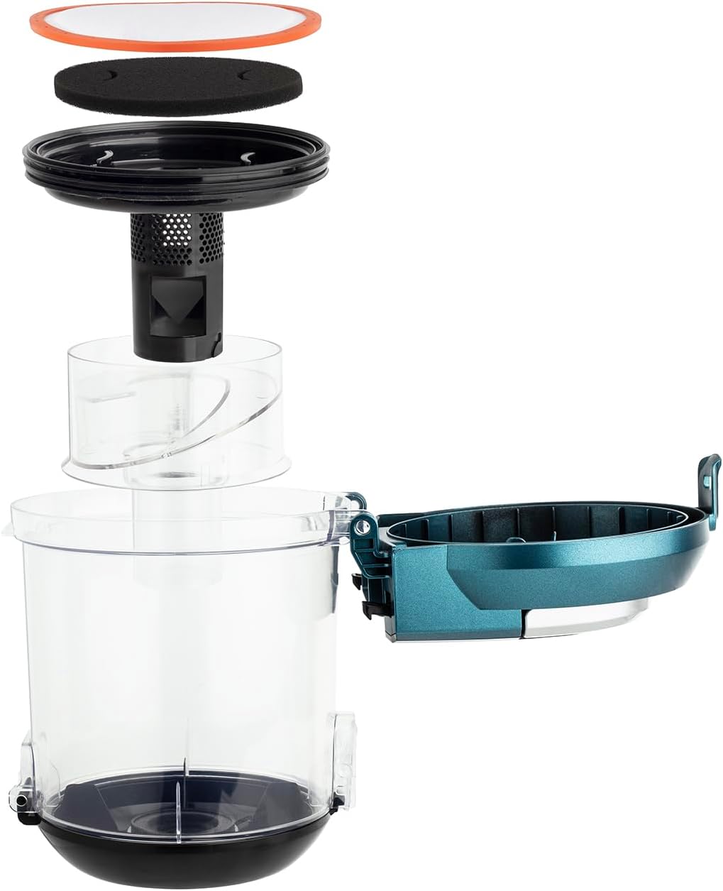 H.koenig STC62 - Aspirapolvere Ciclonico 2,5L 850W, Blu - immagine 4