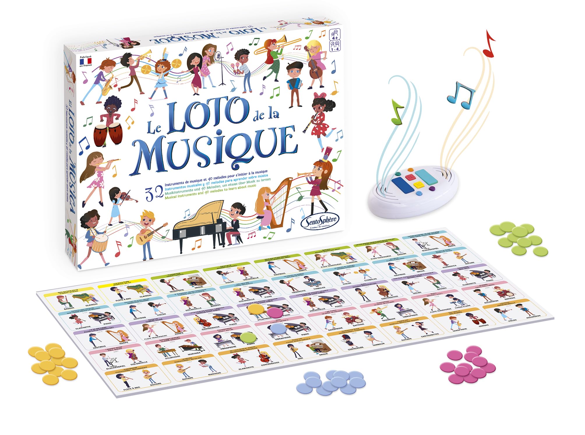 Sentosphère - Il Lotto della Musica - Gioco Sensoriale