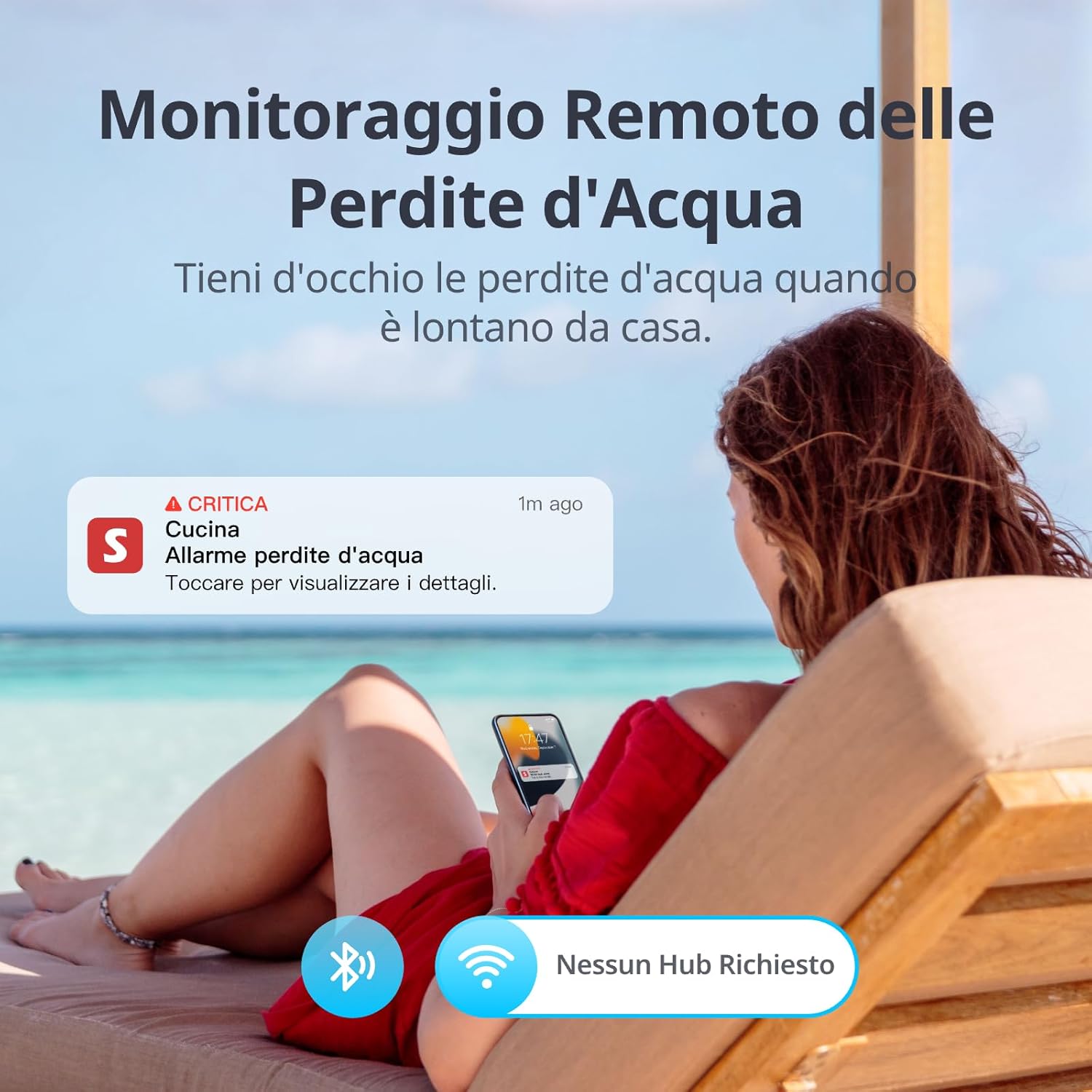 Switchbot Sensore d'Acqua WiFi (3 pezzi) - immagine 3