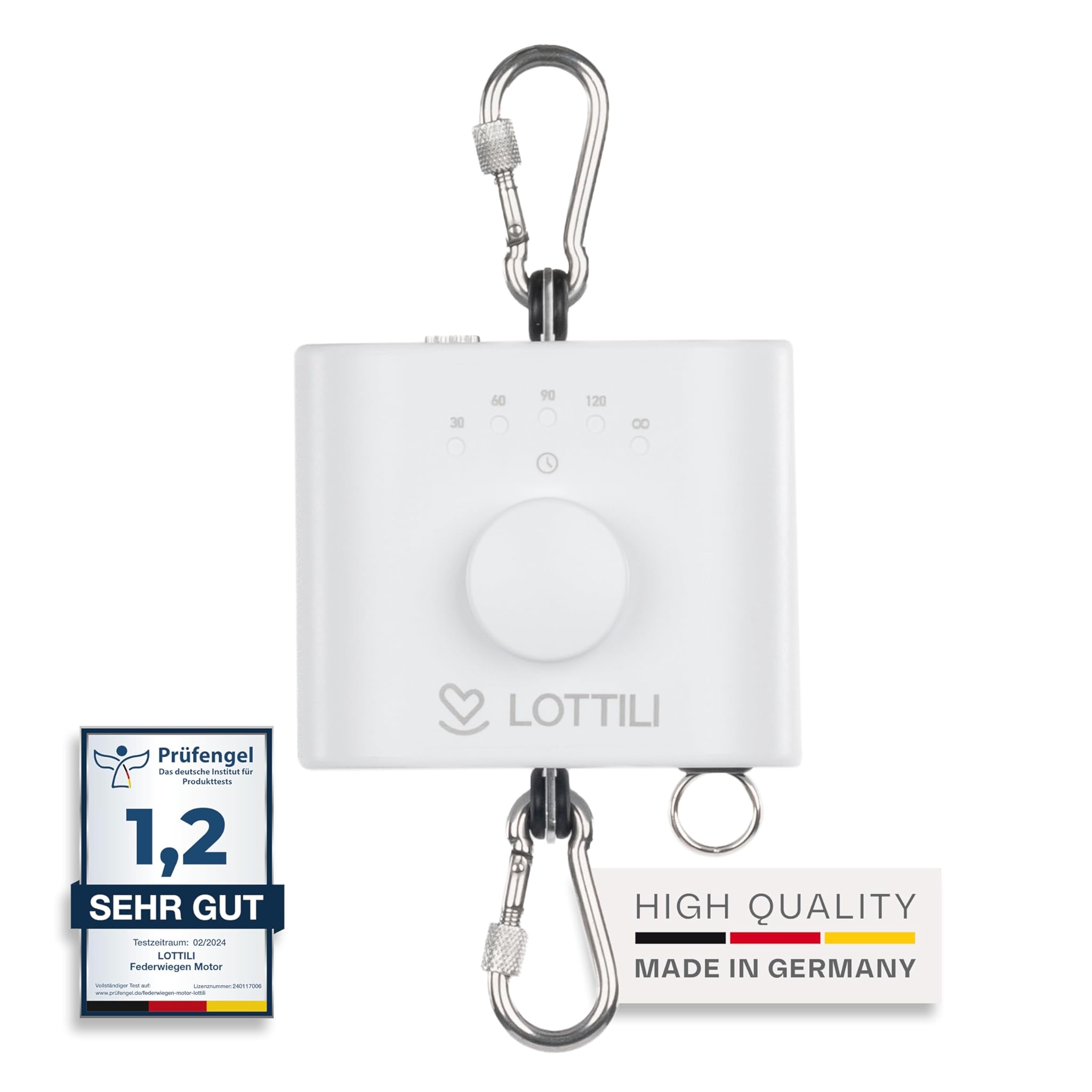 Lottili - Motore a Molla Silenzioso e Autoapprendente