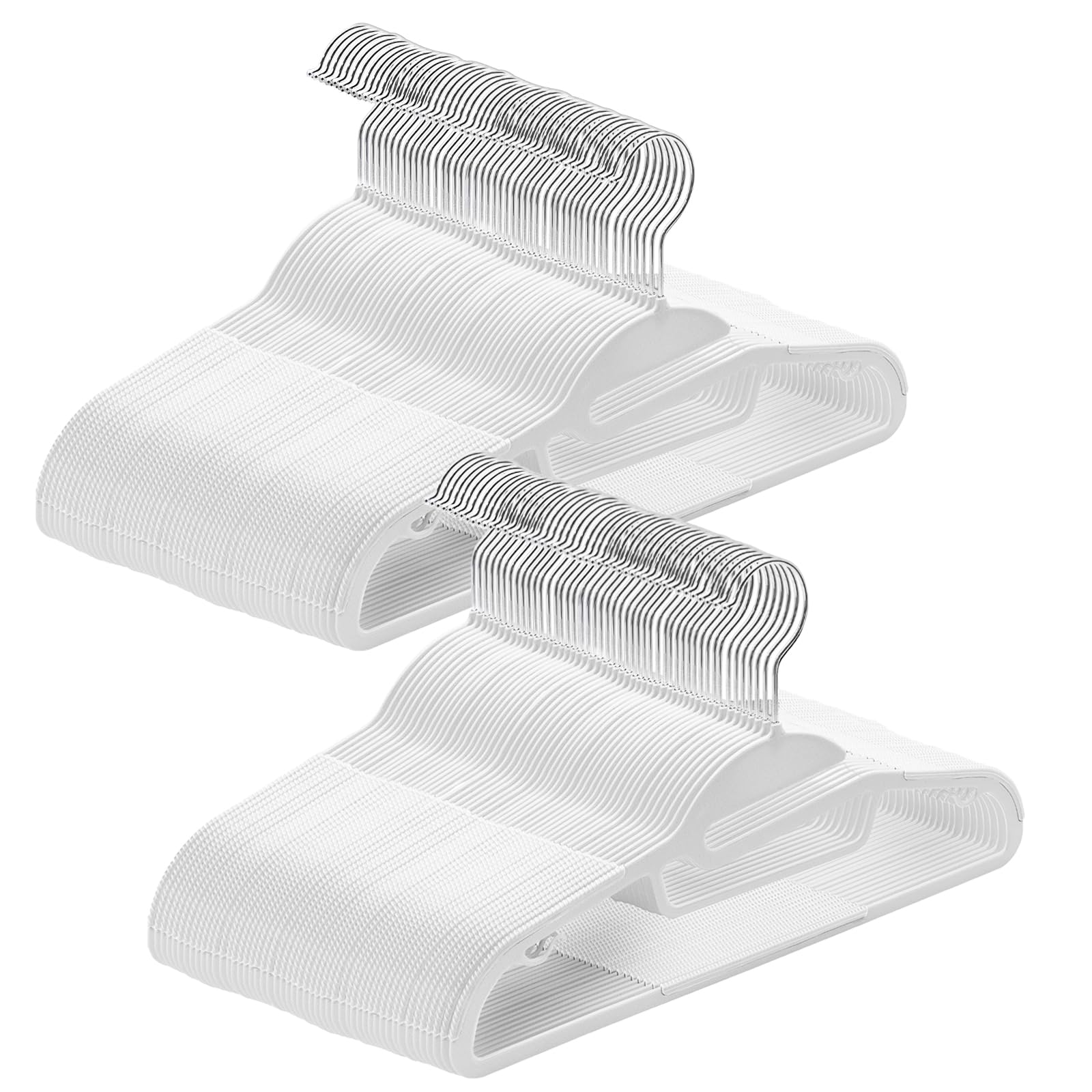 Abheng Grucce in Plastica 100 Pezzi, Bianco