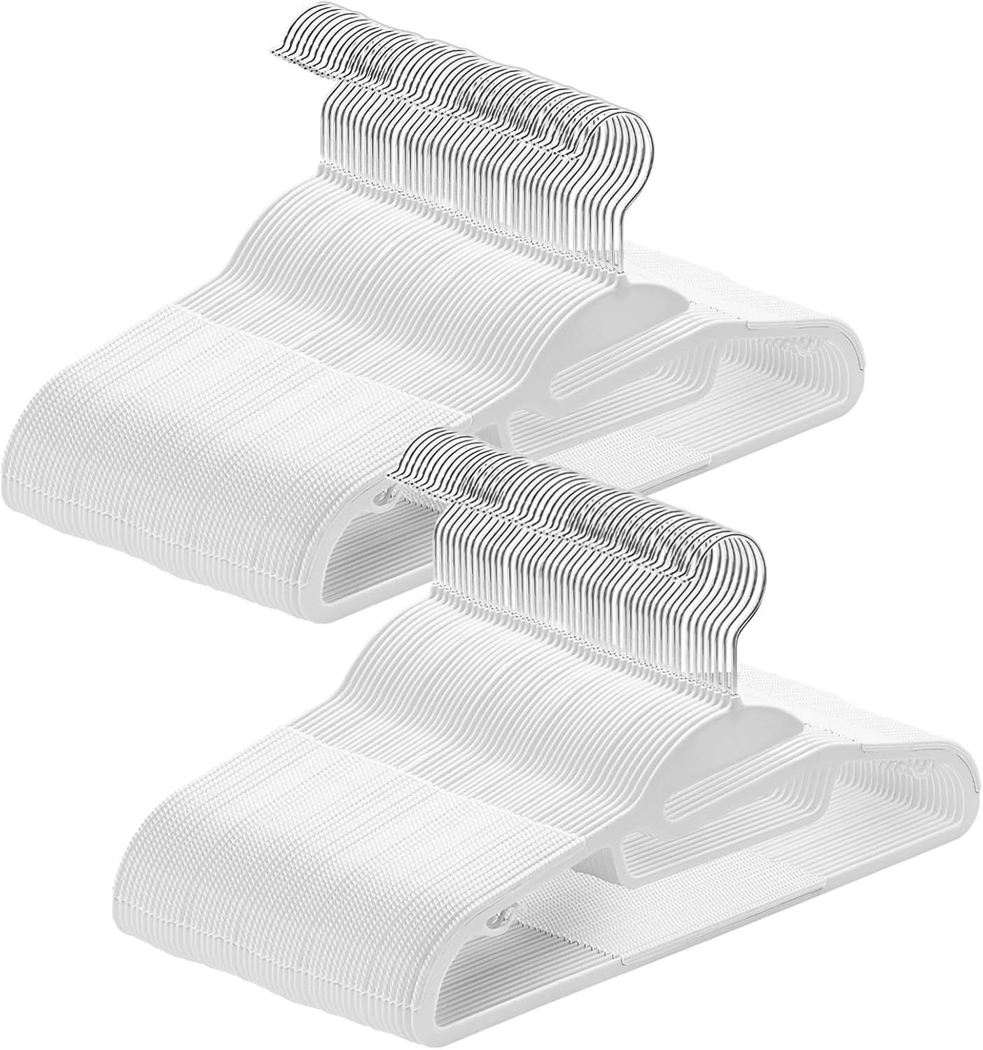 Abheng Grucce in Plastica 100 Pezzi, Bianco - immagine 1