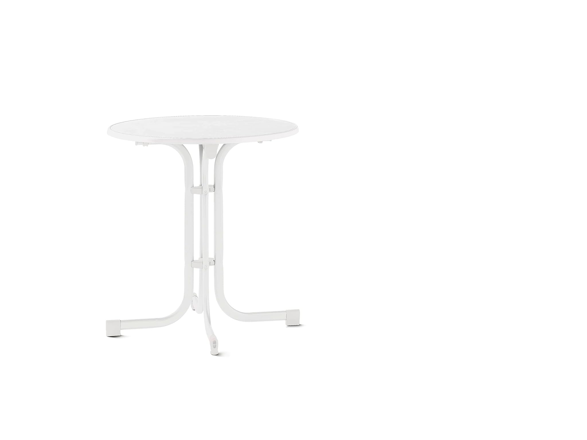 Sieger Tavolo Pieghevole MECALIT®-PRO Ø 70cm, Bianco