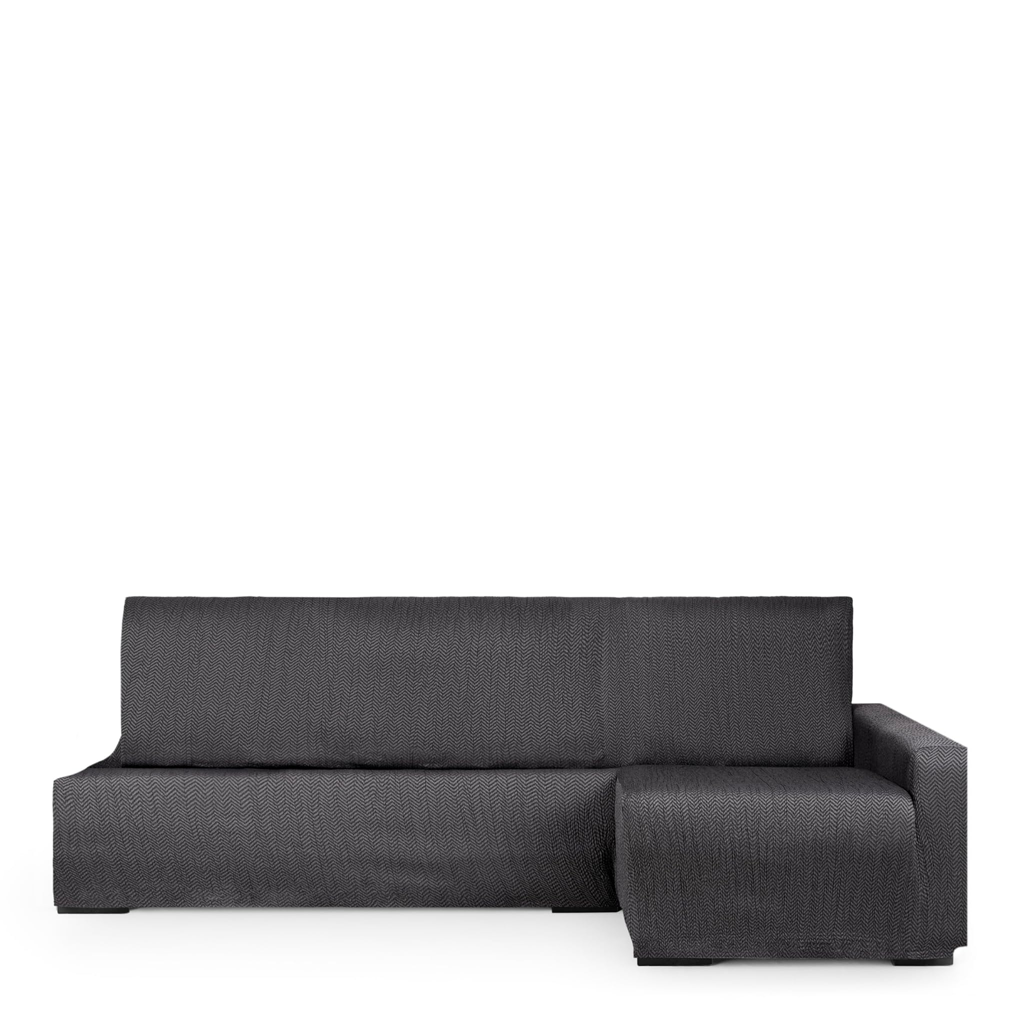 Eysa Copridivano Chaise Longue Lato Destro - Antracite