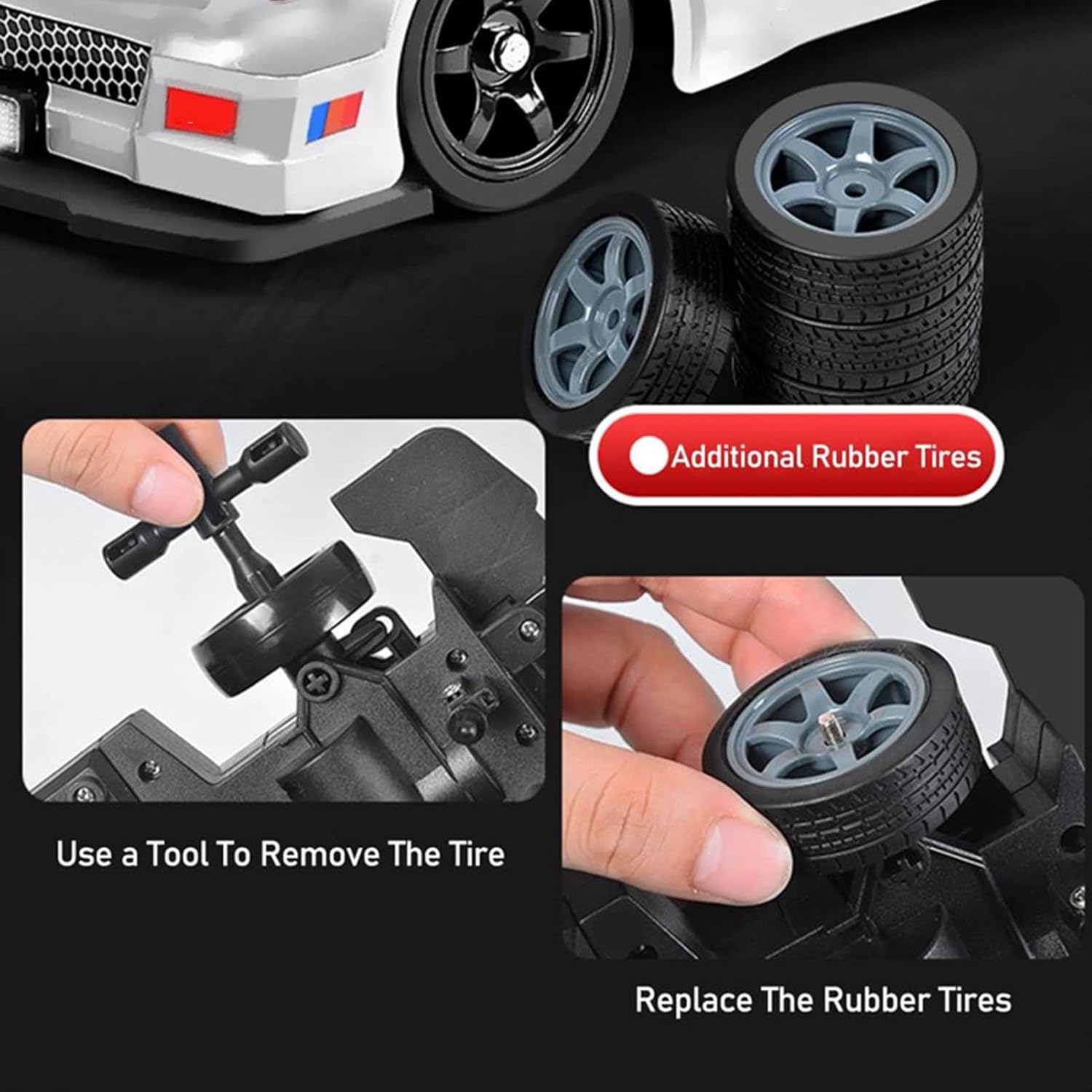 Goolsky Auto Telecomandata RC Drift Car 1:16 - immagine 5