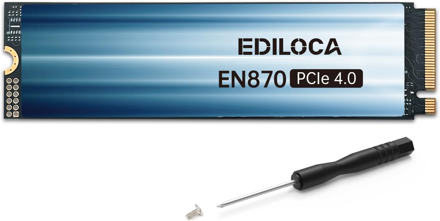 Ediloca EN870 SSD 4TB PCIe Gen4 NVMe M.2 2280 - immagine 1