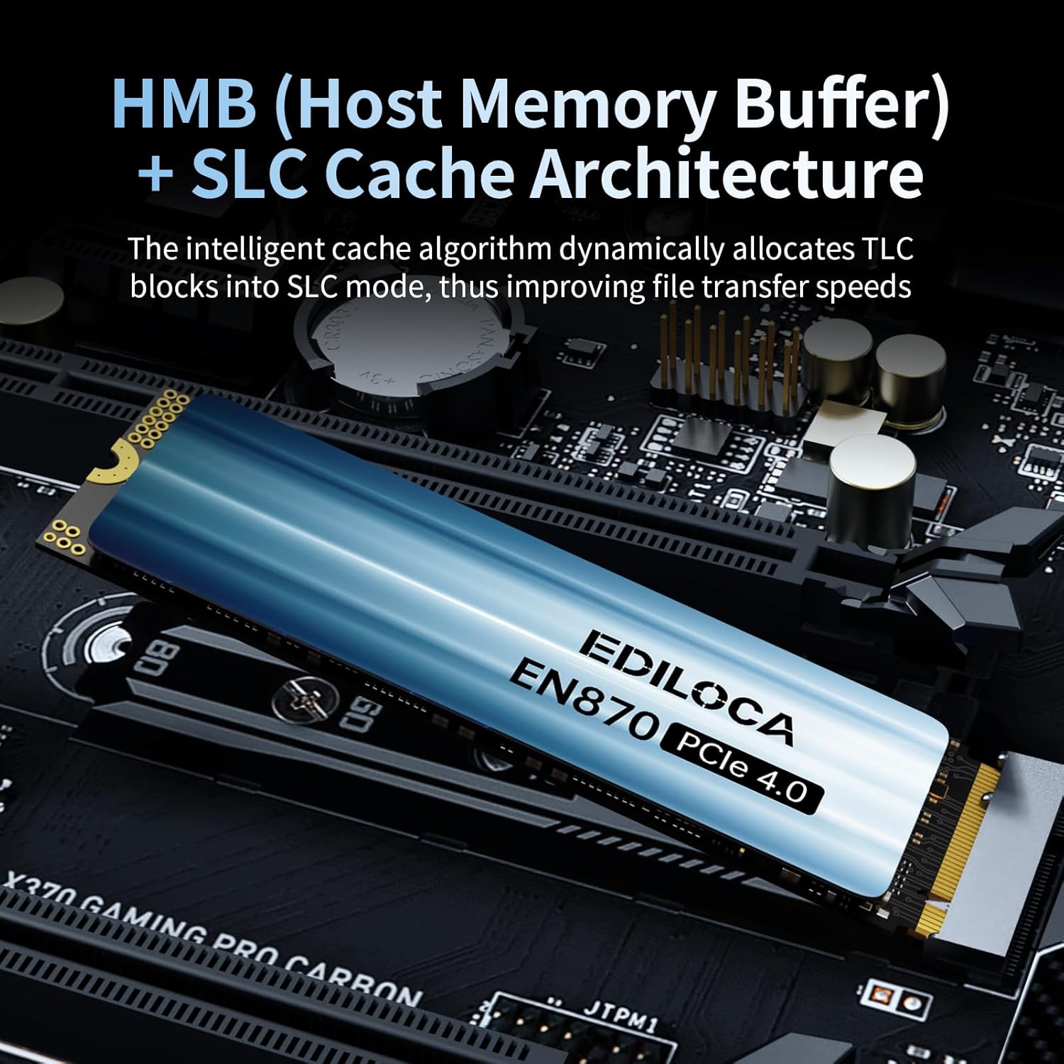 Ediloca EN870 SSD 4TB PCIe Gen4 NVMe M.2 2280 - immagine 7