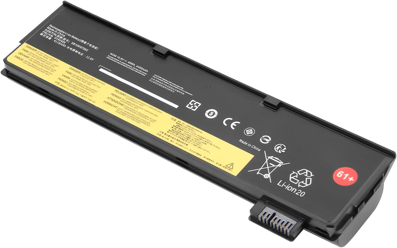 Exmate 01AV425 Batteria per Lenovo ThinkPad 10.8V 4400mah - immagine 2